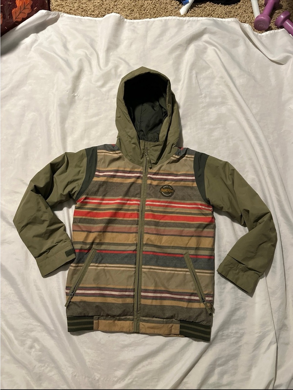 Burton Boys Ski Snowboard Jacket Sz 14